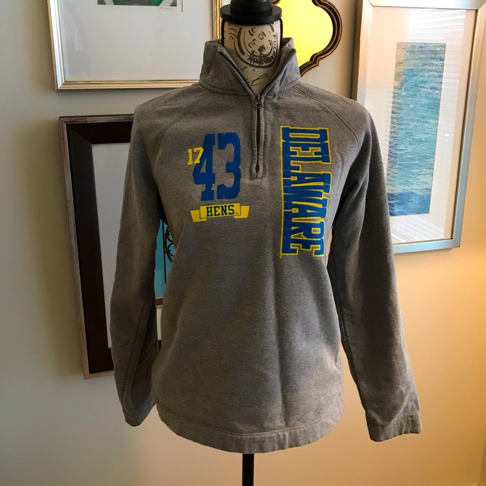 Jansport Delaware Blue Hens Zipup Sweatshirt
